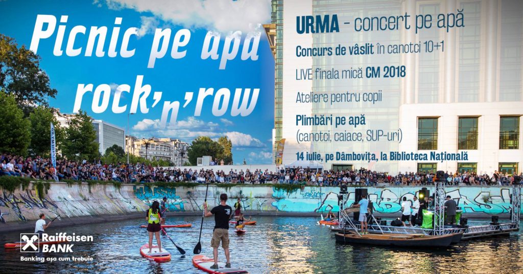 Picnic Rock’n’row pe Dâmbovița