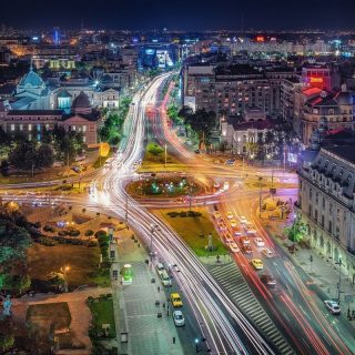 Primii pași în București!