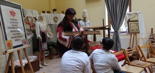 Ateliere speciale tradiționale pentru copiii din Ansamblul Folcloric Măxineanca.