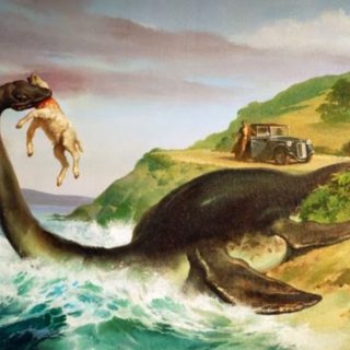 Legenda monstrului din Loch Ness.