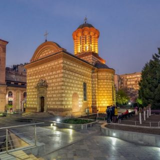 Biserica Sfântul Anton, cel mai vechi lăcaș sfânt din București.