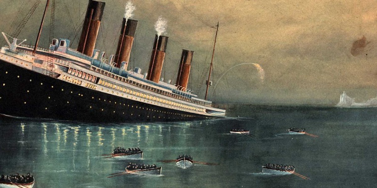 Ipoteză în cazul Titanicului.