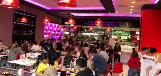Restaurant cu sushi în București. Bufet special ,all you can eat'.