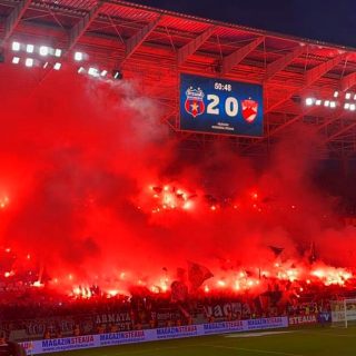 Meci CSA Steaua-Dinamo.