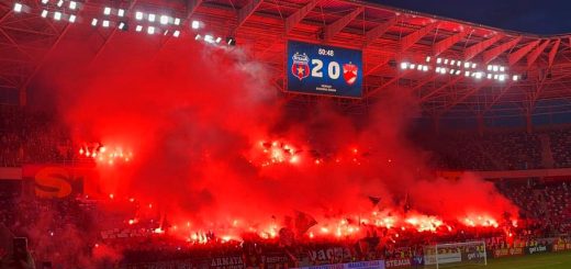 Meci CSA Steaua-Dinamo.