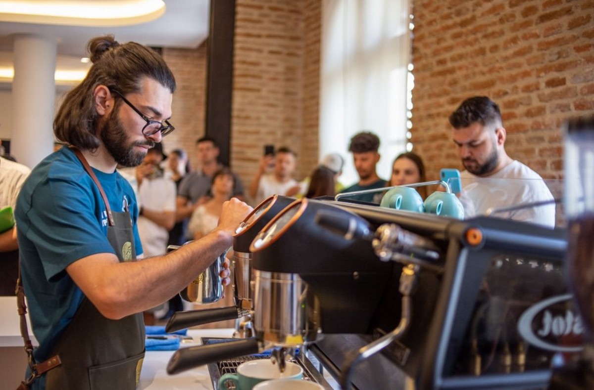 Festival pentru cafea în București.