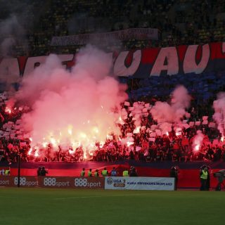 Meci istoric CSA Steaua - Dinamo