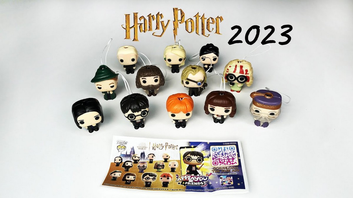 Figurine Harry Potter în noua colecție Kinder Surprise.