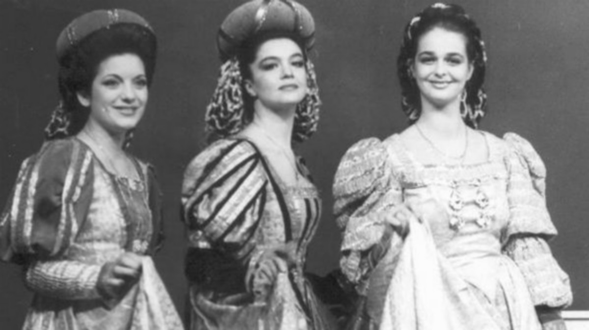 Prima generație de crainice TV.