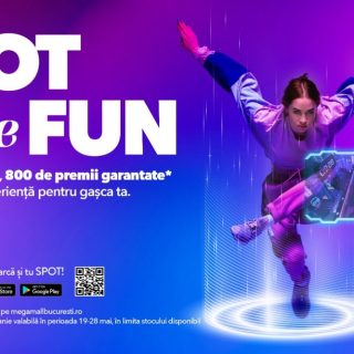 Distracție pe trambuline Valo Jump la Mega Mall.