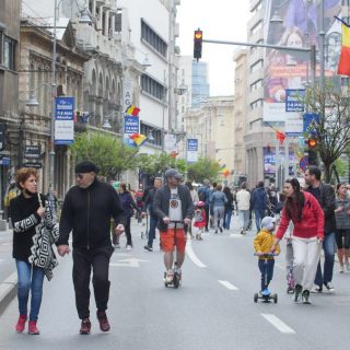 Străzi deschise în București 29 aprilie-8 octombrie.