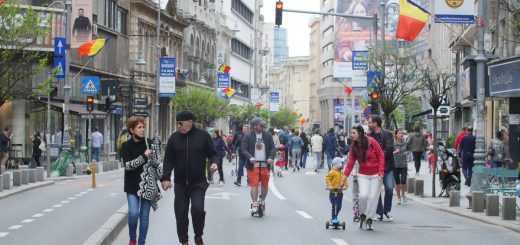 Străzi deschise în București 29 aprilie-8 octombrie.