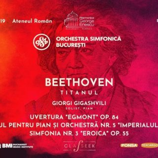 "Beethoven - Titanul": concert la Ateneul Român.