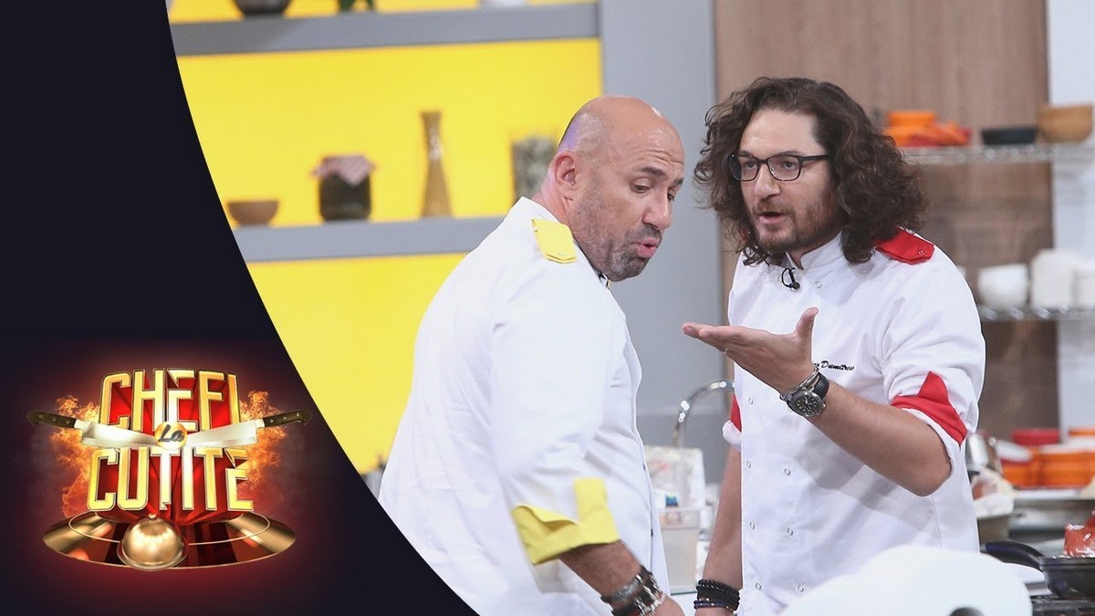 Scandal între vedete la Chefi la cuțite.