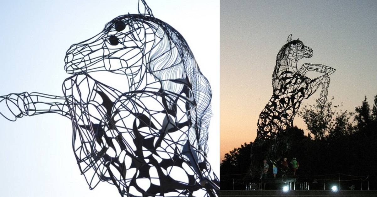 Povestea statuii ,Calul Titanilor' din Parcul I.O.R.