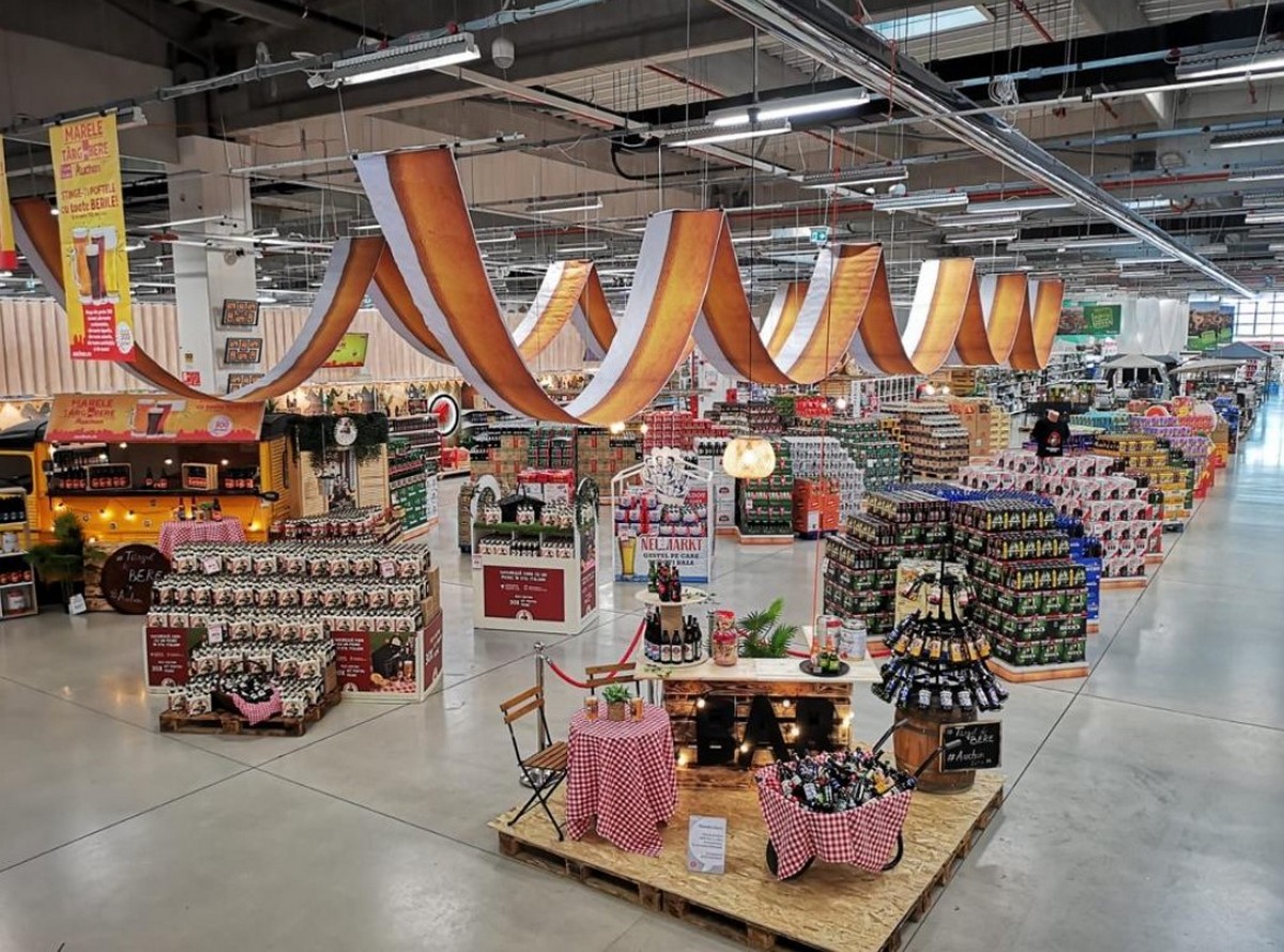 Târg de bere Auchan 2023.