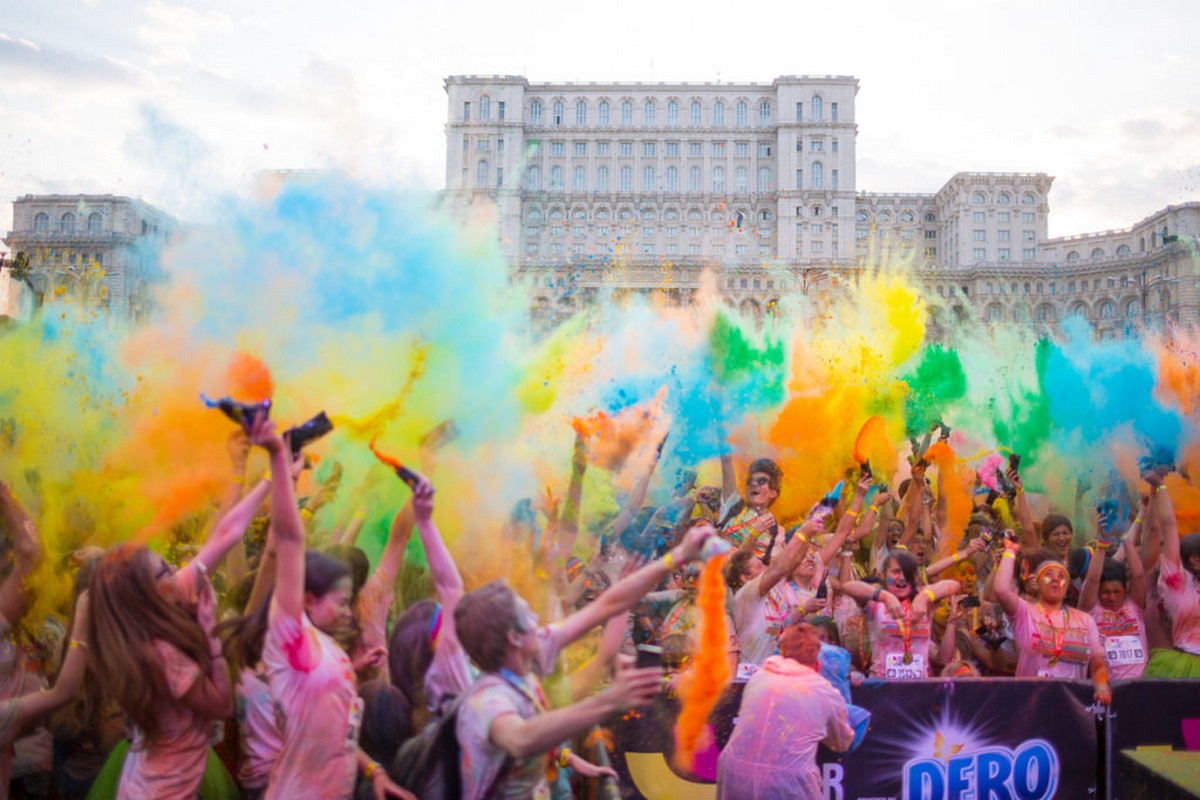 The Color Run vine în București pe 16 septembrie.