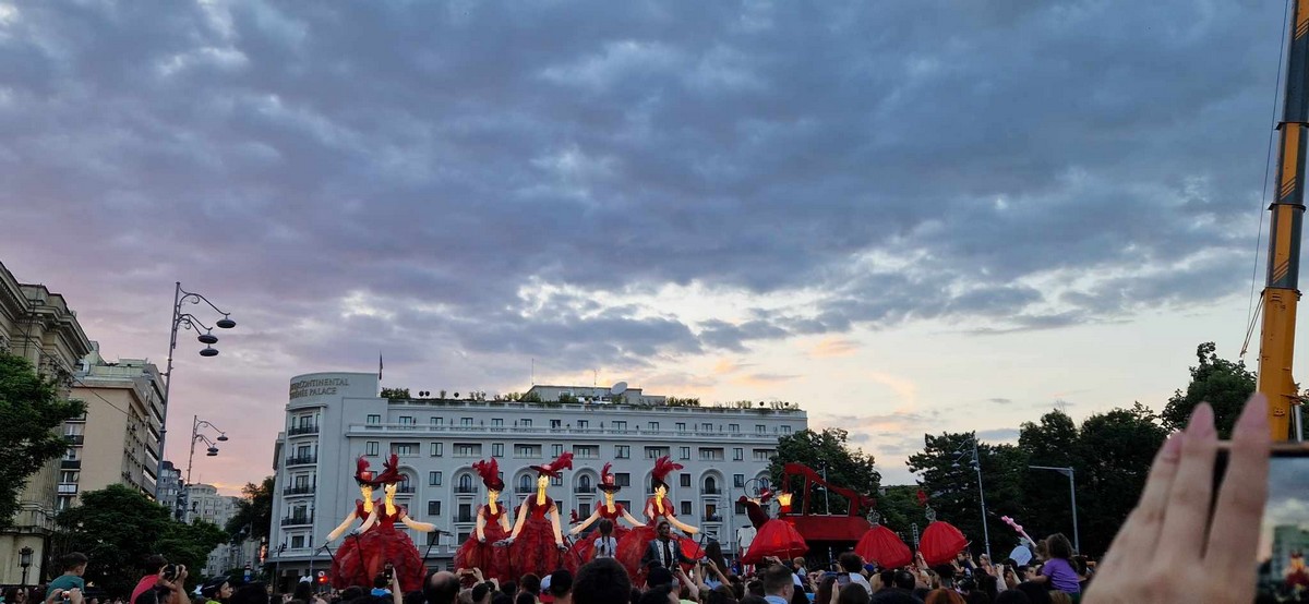 Spectacole impresionante la Festivalul Internațional de Stradă București.