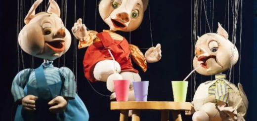 ,,Cei trei purceluși'': piesa revine la Teatrul Țăndărică pe 8 iulie.