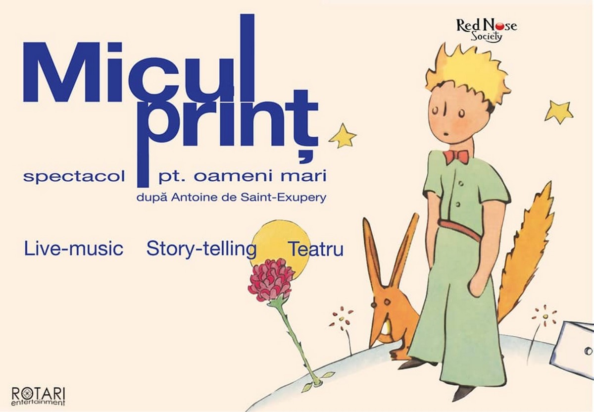 Spectacolul ,Micul Prinț' are loc la Sala Dalles pe 21 iulie.