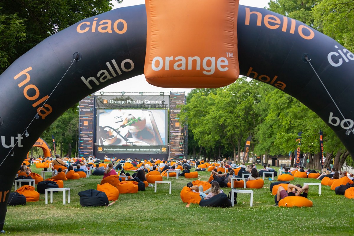 Orange Pop-Up Cinema, valabil până pe 16 iulie în IOR.