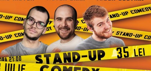 Stand up Comedy la terasă pe 13 iulie.