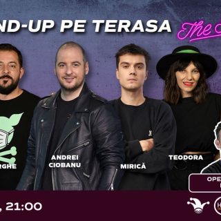 Stand-up pe terasa The Fool pe 14 iulie.