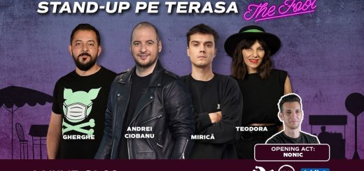 Stand-up pe terasa The Fool pe 14 iulie.