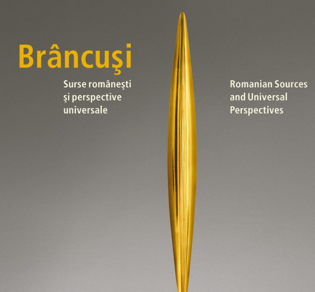 Catalog destinat expoziției lui Brâncuși.