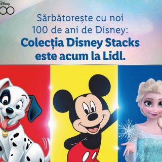Lidl sărbătorește 100 de ani alături de Disney.